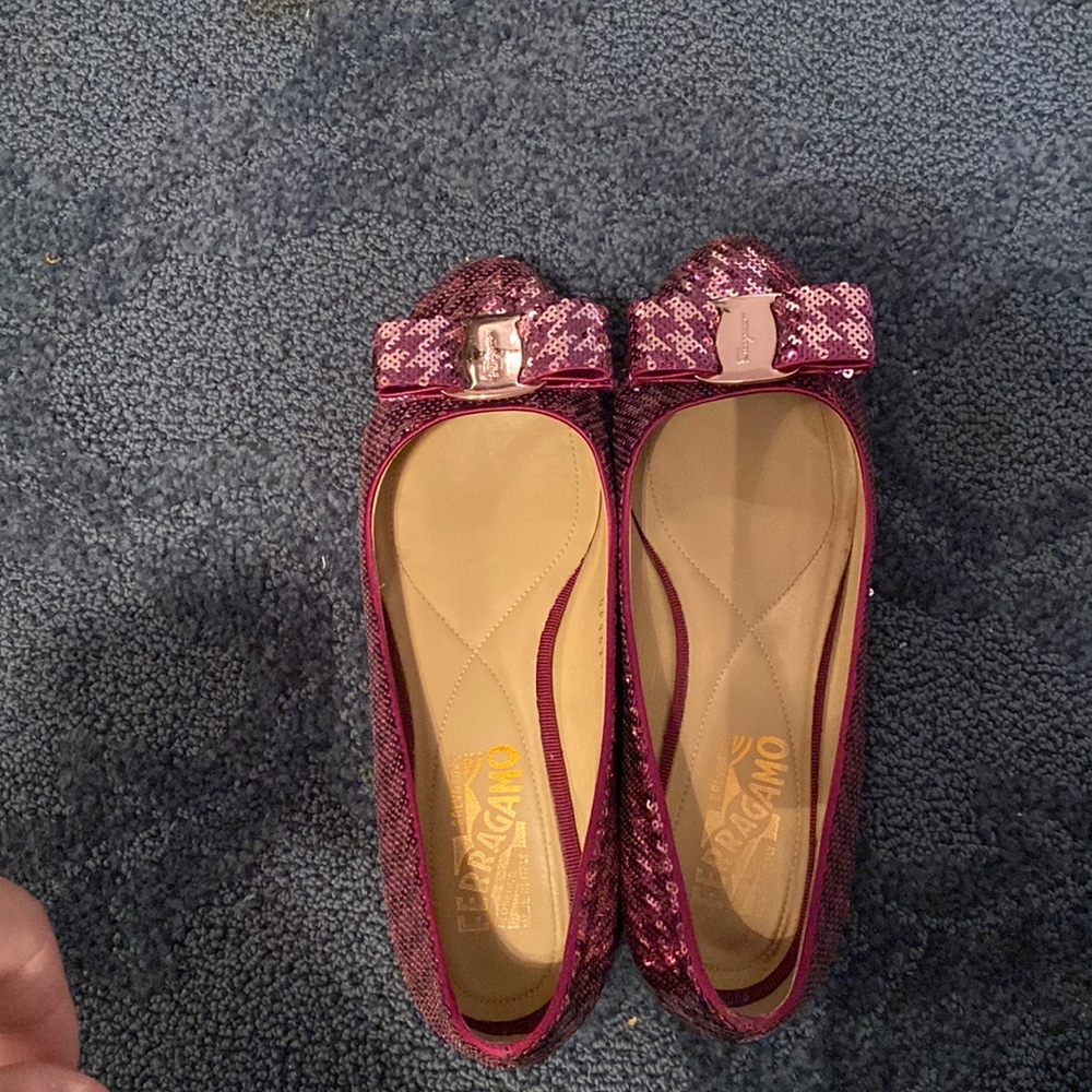 Salvatore Ferragamo Pink sequence 6B shoes